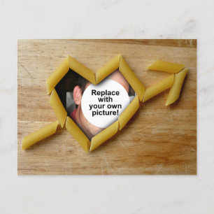 Penne Love Postcard Photo Template