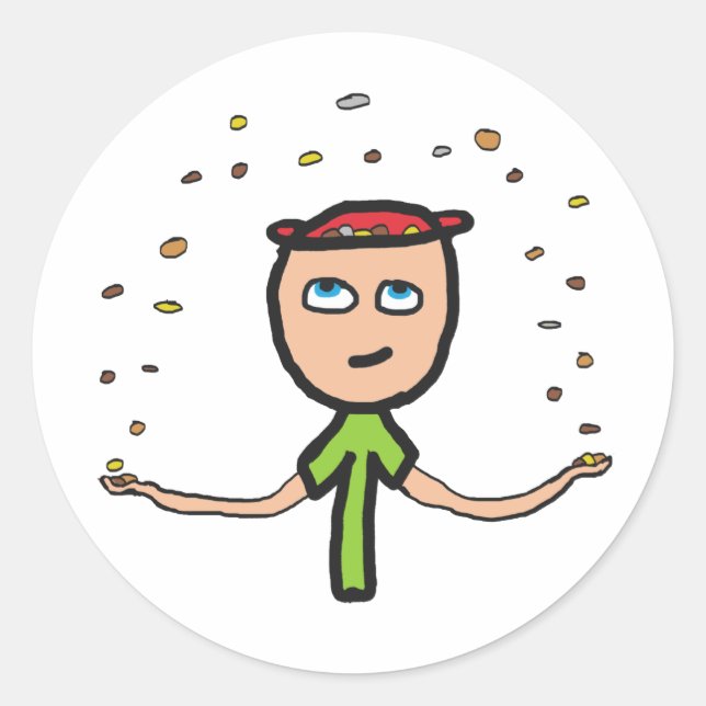 Pennies from Heaven Classic Round Sticker (Front)