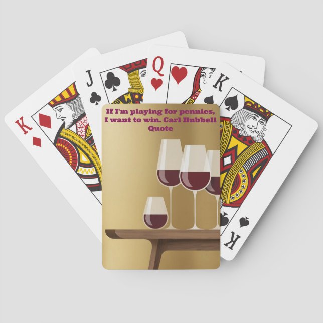 Pennies Winning Quote Card Deck (Back)