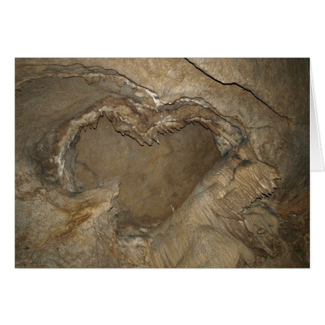 Penn's Cave "Heart of Pennsylvania" Card (Front Horizontal)
