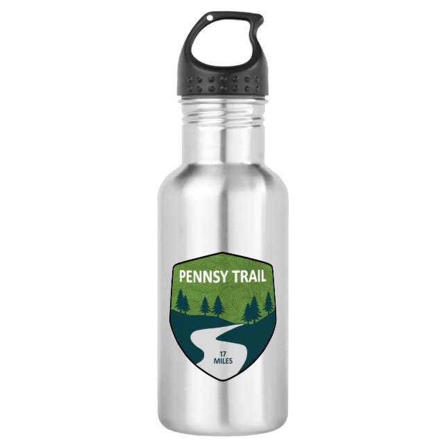 Pennsy Trail Indianapolis 532 Ml Water Bottle (Front)