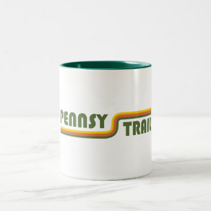 Pennsy Trail Indianapolis Two-Tone Coffee Mug