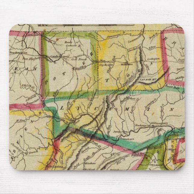Pennsylvania 1818 Edition Mouse Mat (Front)