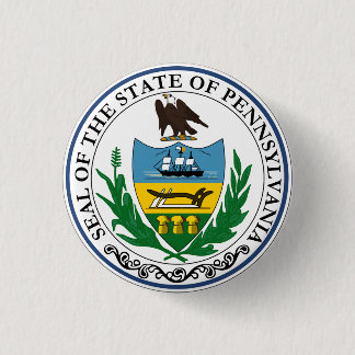 Pennsylvania 3 Cm Round Badge