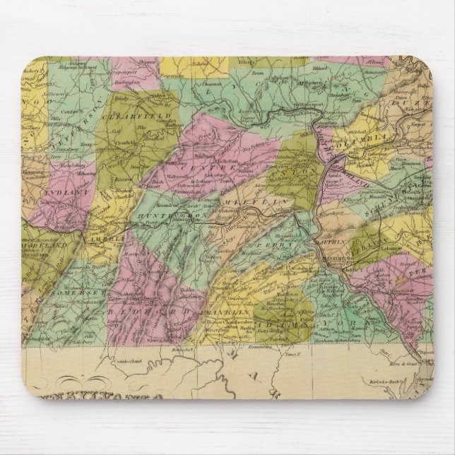Pennsylvania 4 mouse mat (Front)