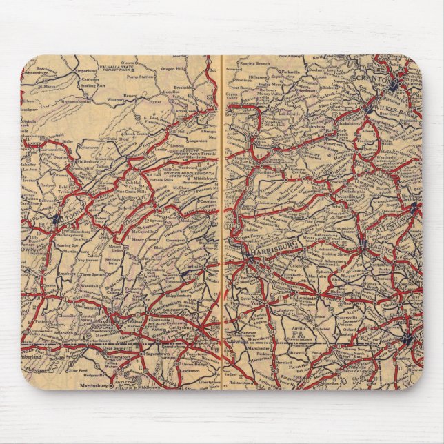 Pennsylvania 5 mouse mat (Front)