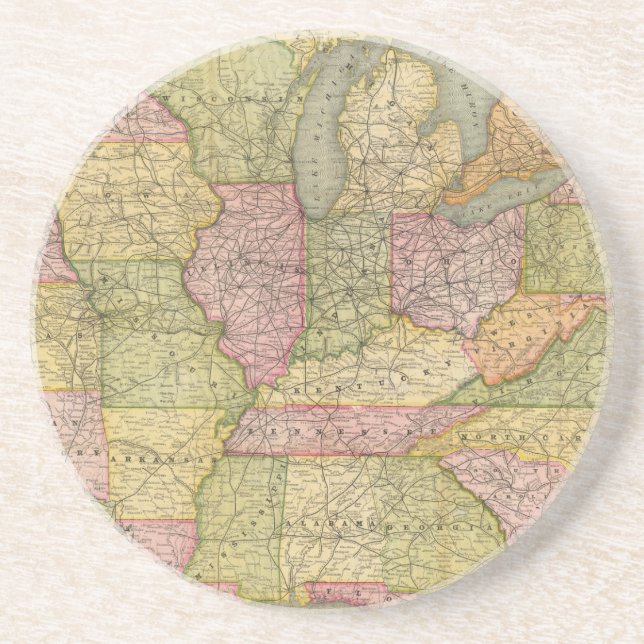 Pennsylvania 6 coaster (Front)