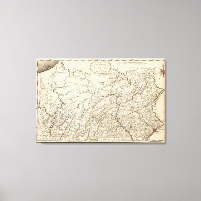 Pennsylvania 7 canvas print (Front)