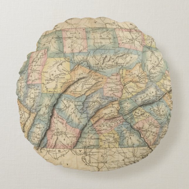 Pennsylvania 8 round cushion (Front)