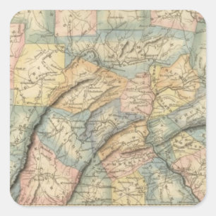 Pennsylvania 8 square sticker