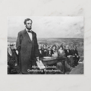 Pennsylvania Abraham Lincoln Gettysburg Postcard