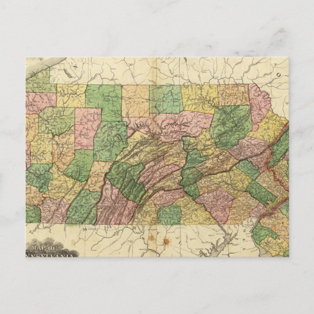 Pennsylvania and New Jersey 2 Postcard (Front)