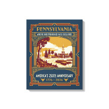 Pennsylvania Art Deco America 250th Anniversary