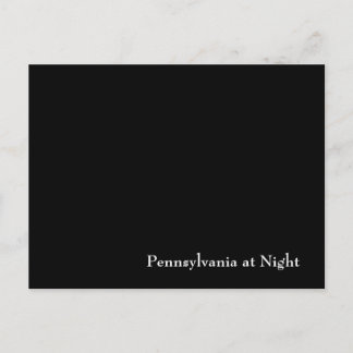 Pennsylvania at Night Postcard