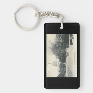 Pennsylvania Ave., Washington DC Vintage Style Key Ring