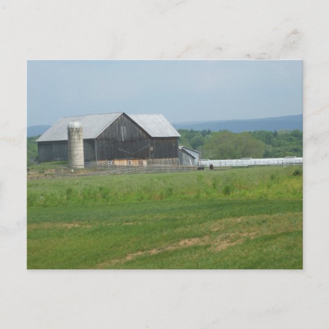 Pennsylvania Barn Postcard (Front)