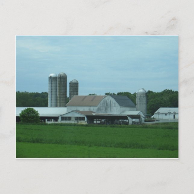 Pennsylvania Barn Postcard (Front)