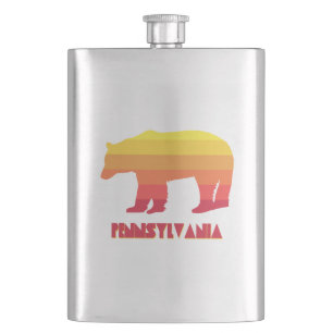Pennsylvania Bear Hip Flask