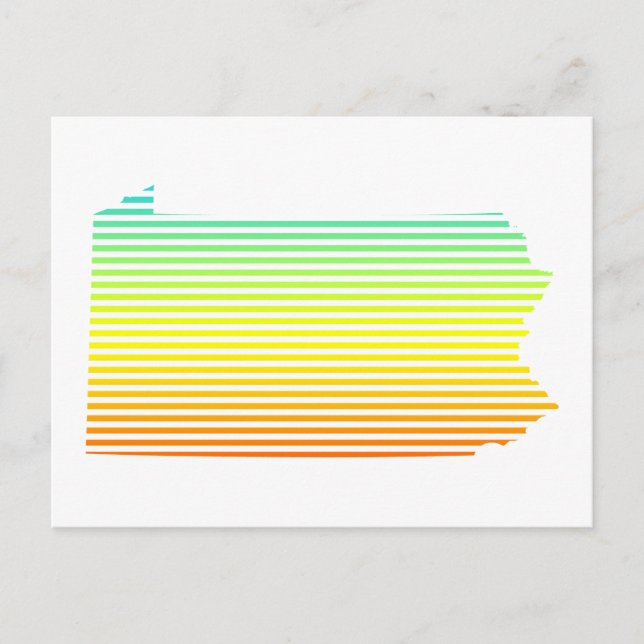 pennsylvania chill fade postcard (Front)