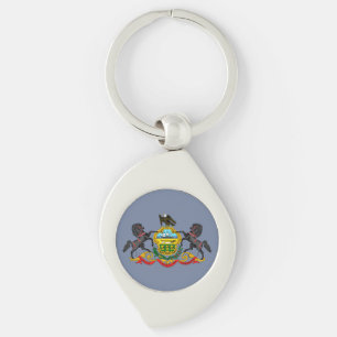 Pennsylvania Coat of Arms Key Ring