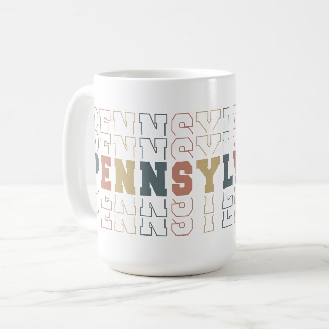 Pennsylvania Coffee Mug (Front Left)