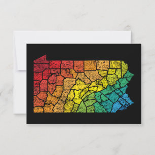 pennsylvania colour counties invitation