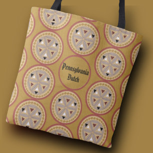Pennsylvania Dutch Hex Sign Tote Bag