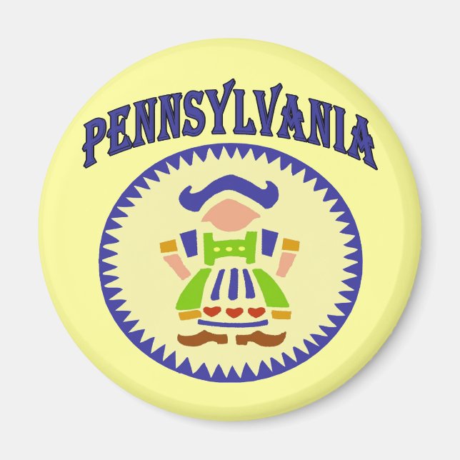 Pennsylvania Dutch Magnet (Front)