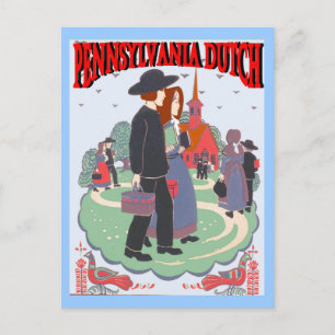 Pennsylvania Dutch Postcard