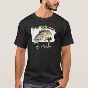 Pennsylvania 'Eye Candy Walleye Fishing T-Shirt