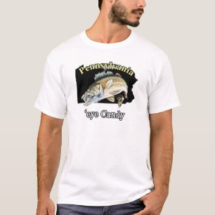 Pennsylvania 'Eye Candy Walleye Fishing T-Shirt