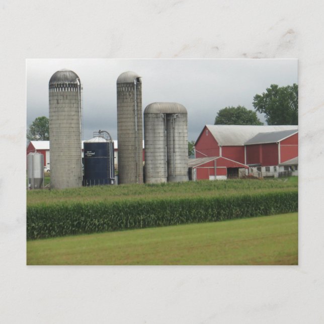 Pennsylvania Farm Postcard (Front)