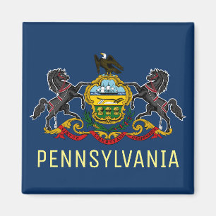 Pennsylvania Flag Magnet