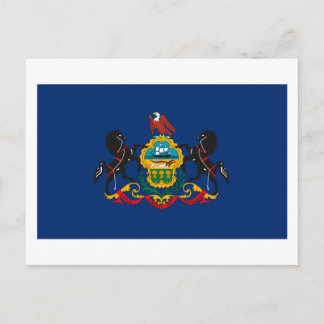 Pennsylvania Flag Postcard