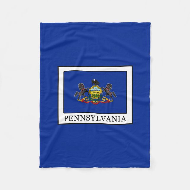 Pennsylvania Fleece Blanket (Front)