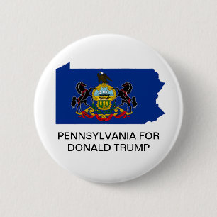 PENNSYLVANIA for DONALD TRUMP 2020 Button