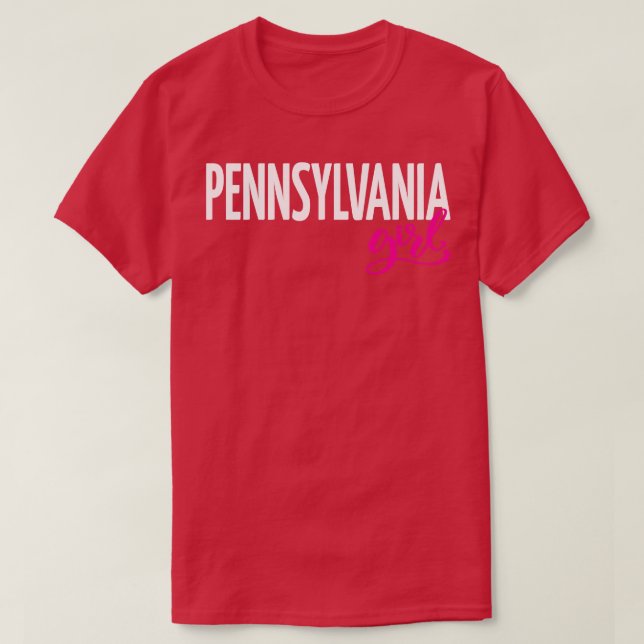 Pennsylvania Girl 1 T-Shirt (Design Front)