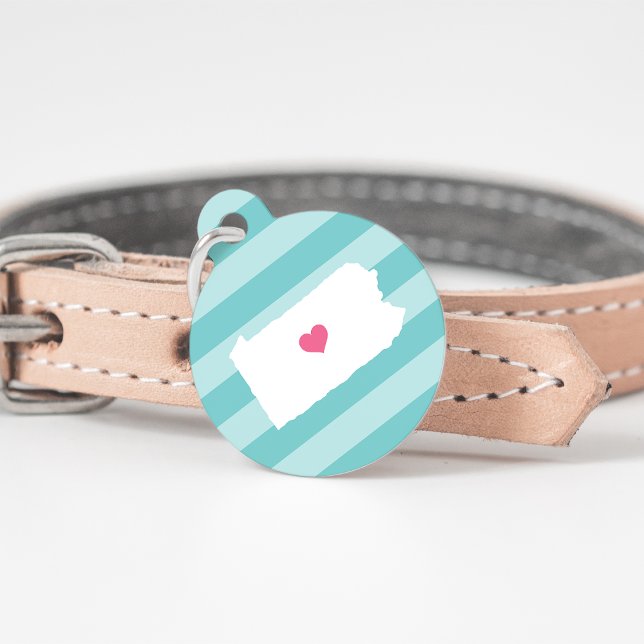 Pennsylvania Heart Pet Tag (Creator Uploaded)