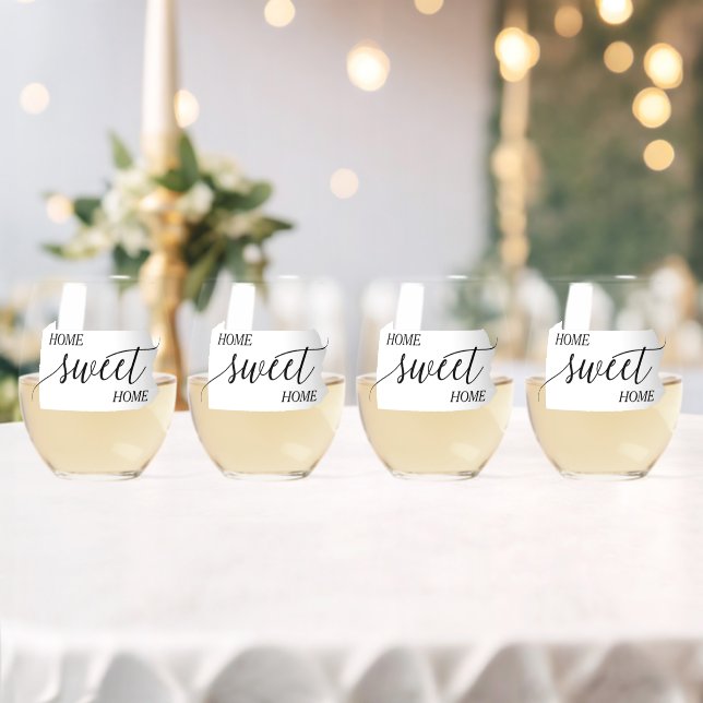 Pennsylvania Home Sweet Home Stemless Wine Glass (Insitu (Wedding))