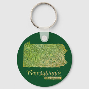 Pennsylvania Key Ring