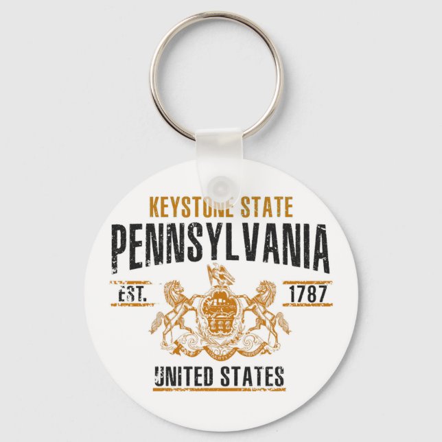 Pennsylvania Key Ring (Front)