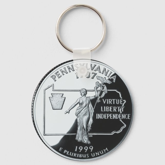 Pennsylvania Key Ring (Front)