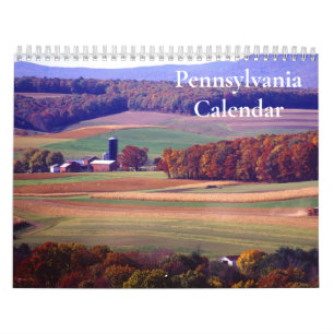 Pennsylvania Lancaster County Calendar 2026