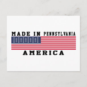Pennsylvania Made In Designs Postcard