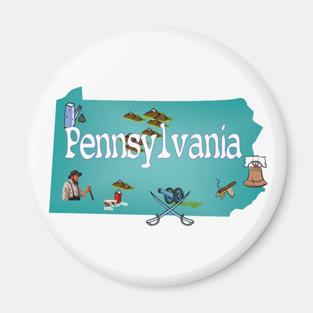 Pennsylvania Magnet (Front)