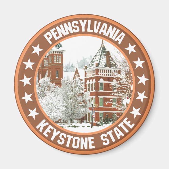 Pennsylvania                                       magnet (Front)