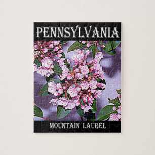 Pennsylvania Mountain Laurel Jigsaw Puzzle