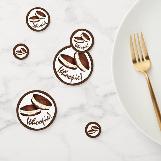 Pennsylvania PA Dutch Amish Whoopie Pies Food Confetti (Group)