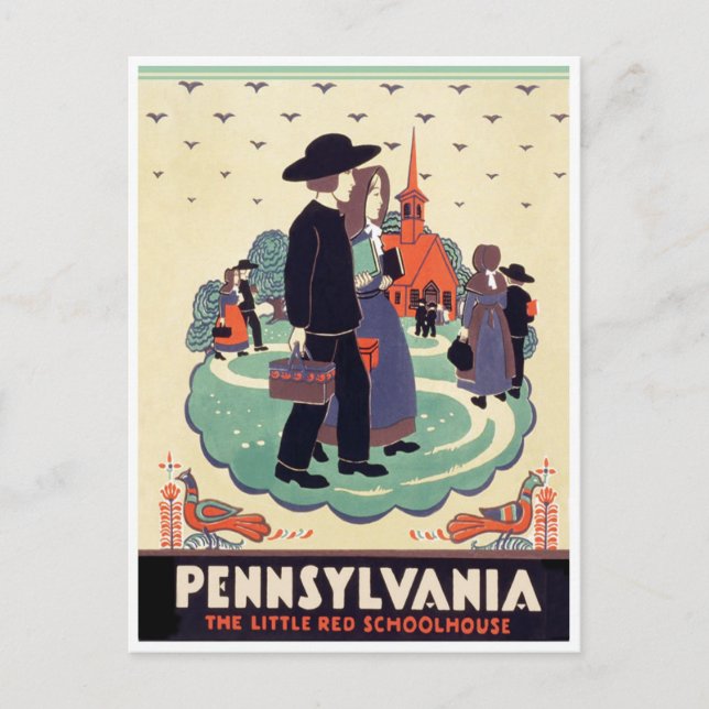 Pennsylvania Postcard (Front)