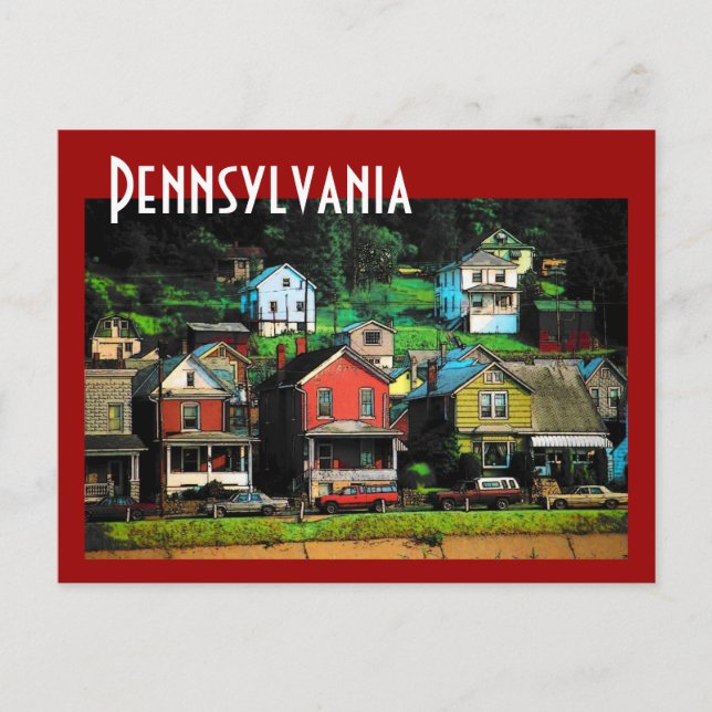 Pennsylvania Postcard (Front)